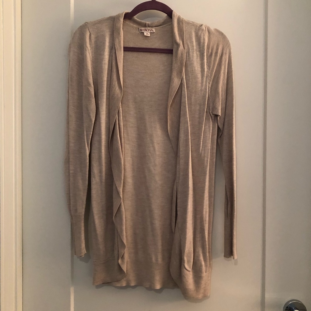 Cream cardigan